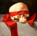 © 2015 Aron Hart, Blind Faith, Oil on canvas board