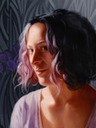 © 2013 Aron Hart, The Three Graces (3 of 3), Oil on Canvas, 9 x 12 inches.