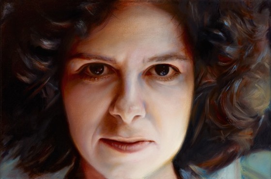  © 2010 Aron Hart, Portrait of Elana, Oil on Canvas, 8 x 10 inches.