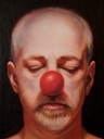 © 2011 Aron Hart, Maybe They Won't Notice, Oil on Canvas, 9 x 12 inches.